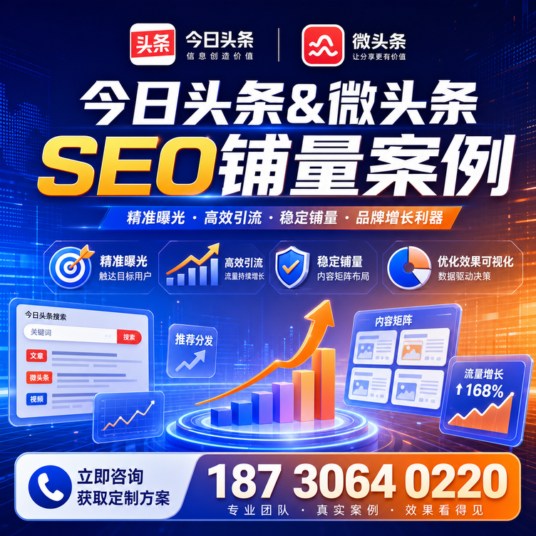 呼和浩特头条号SEO矩阵批量内容铺量成功案例